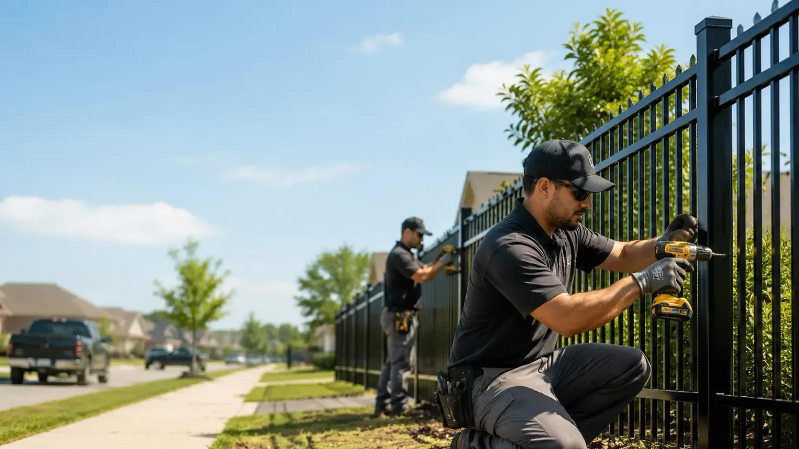 Metal Fence Installation in Kinsale, VA